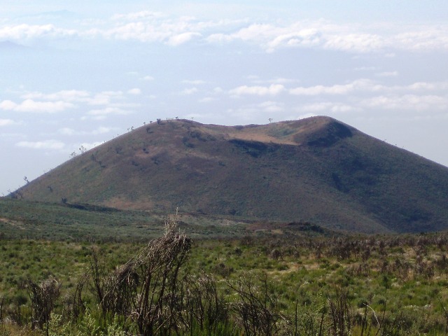 Sacrifice Hill - a parasitic cone on the flanks of Kilimanjaro