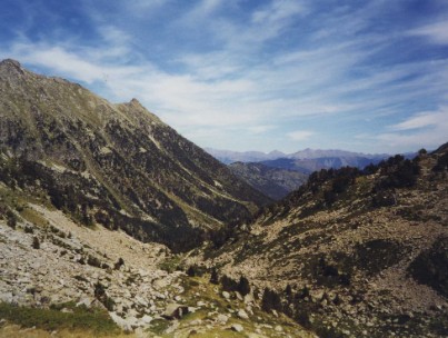 Pyrenees wilderness backpacking